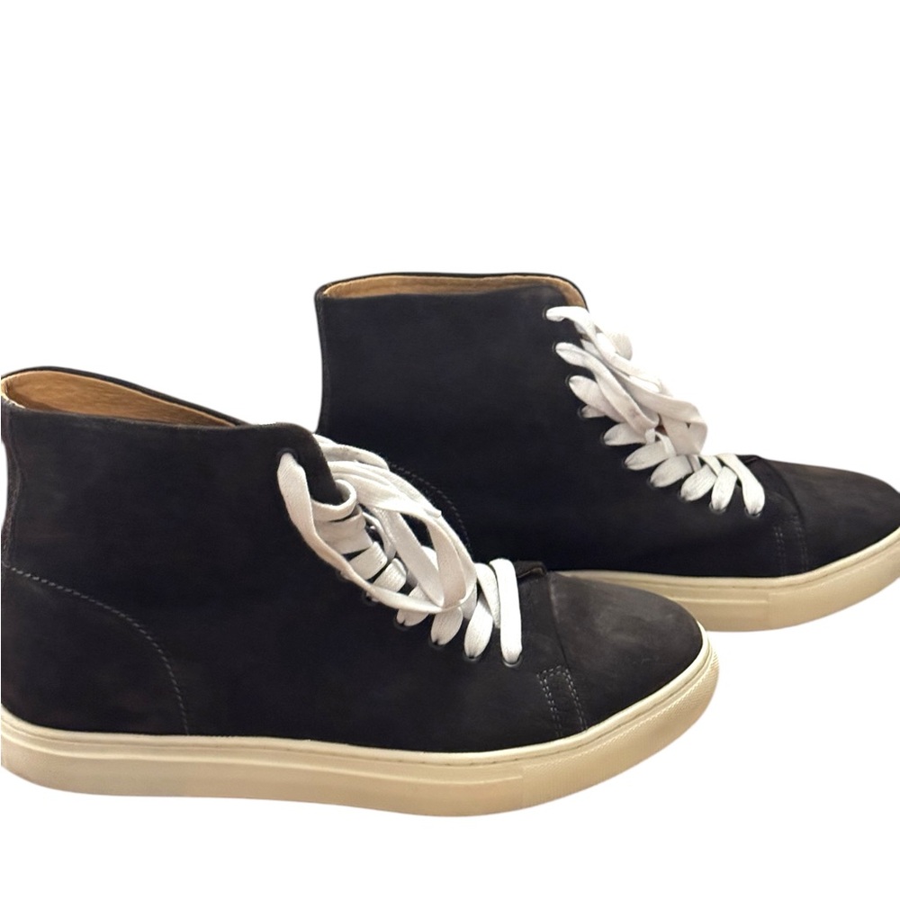 Black High-Top Sneakers